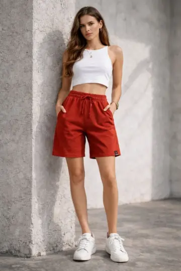 otoban Dokuma Kumaş Beli Lastikli