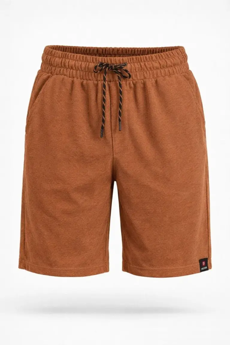 Yazlık Şort - Kahverengi
