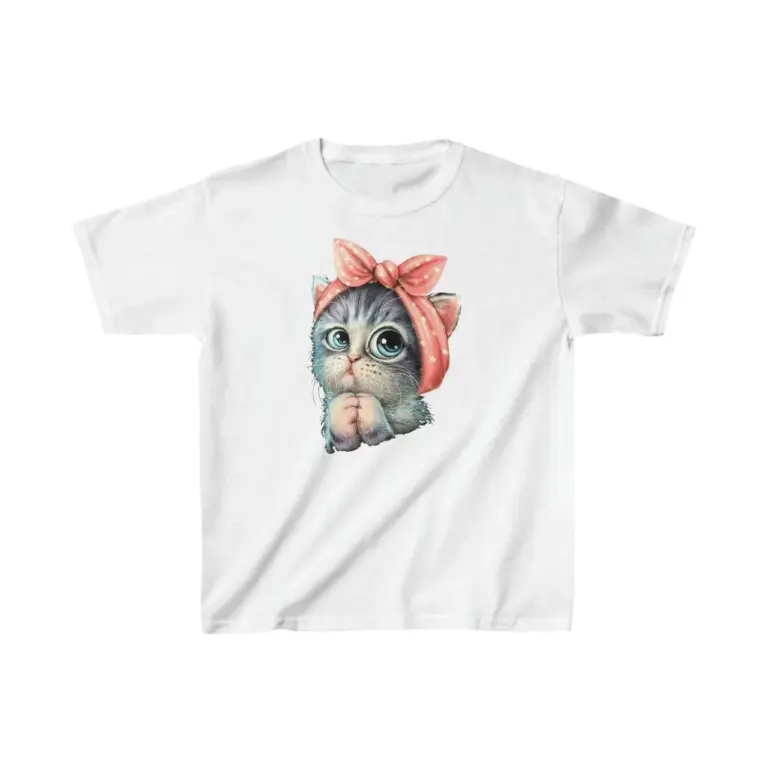 Unisex Baskılı T-Shirt - Beyaz