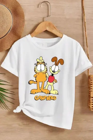 Unisex Baskılı T-Shirt - Beyaz