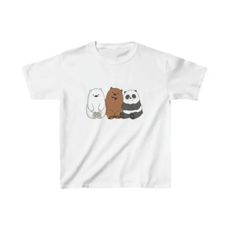 Unisex Baskılı T-Shirt - Beyaz