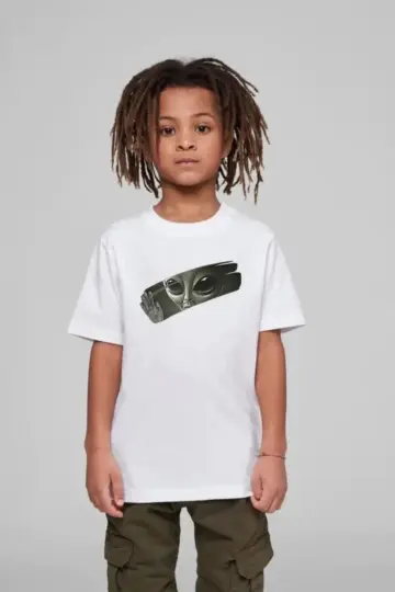 Unisex Baskılı T-Shirt - Beyaz