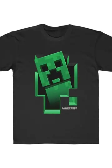 Unisex Baskılı T-Shirt - Siyah