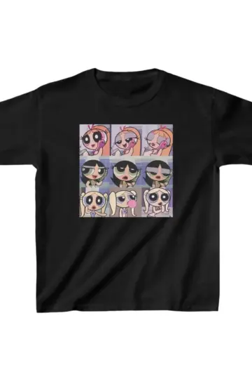 Unisex Baskılı T-Shirt - Siyah