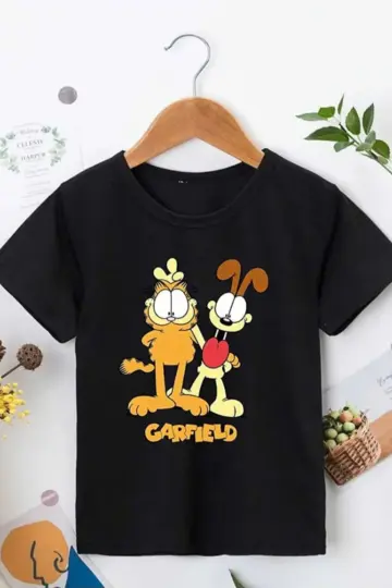 Unisex Baskılı T-Shirt - Siyah