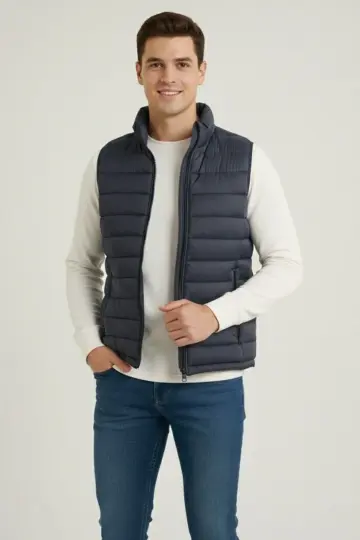 Cepli Yelek - Lacivert