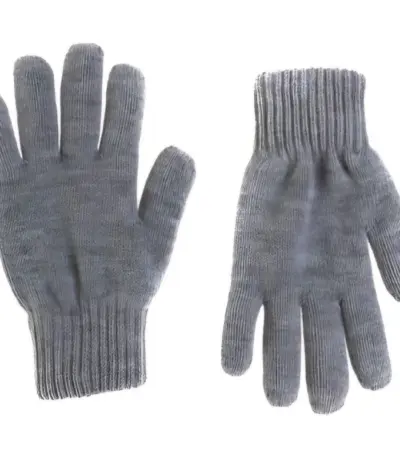 Triko Dokuma Eldiven - Gri