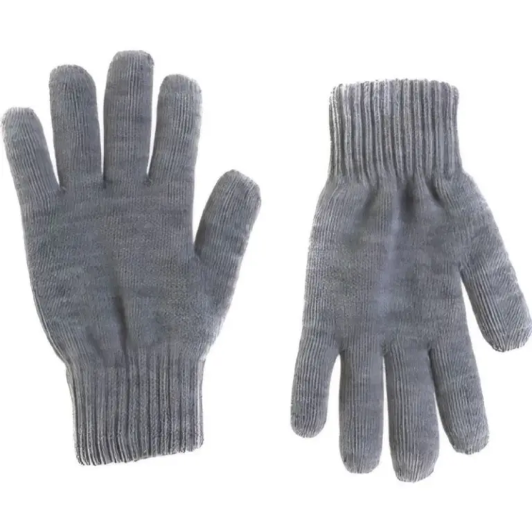 Triko Dokuma Eldiven - Gri