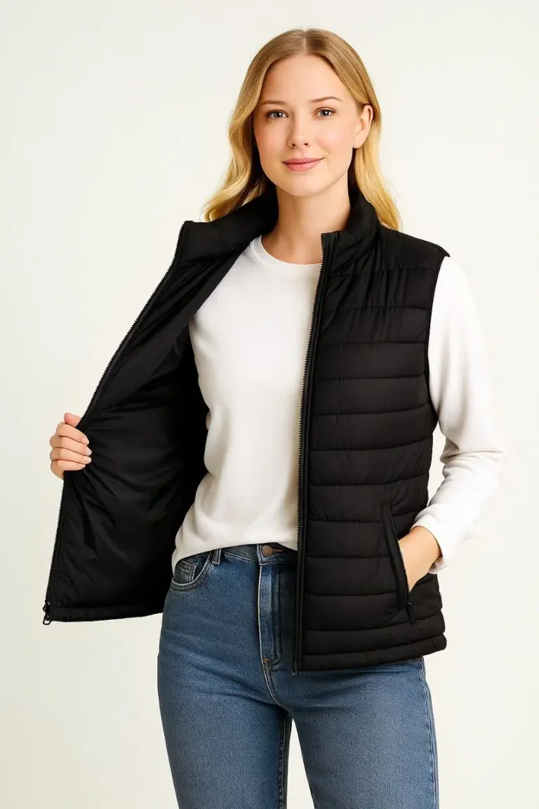 Şişme Fermuarlı Su İtici Kapitone Astarlı