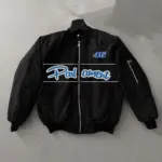 Siyah Parliament Bomber Mont – 46 Numara Detaylı, Fermuarlı, Cepli, Mont - Siyah