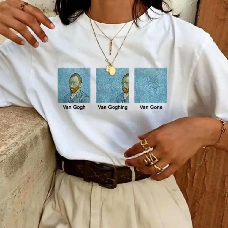 Baskılı Oversize kısa kol T-Shirt - Beyaz