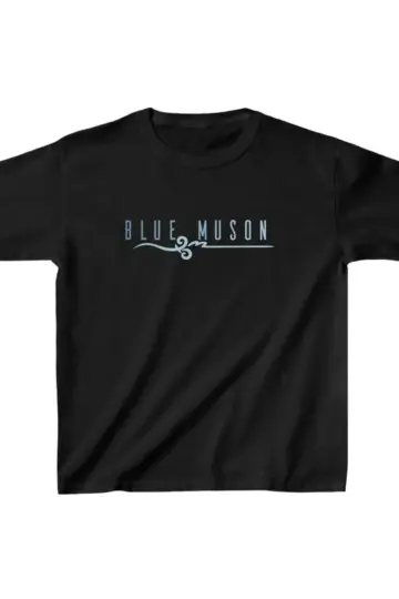 Unisex Çocuk Baskılı T-Shirt - Siyah